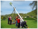 01.05.2015 KGV-Aue Maibaum aufstellen