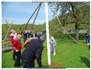 01.05.2015 KGV-Aue Maibaum aufstellen