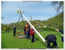01.05.2015 KGV-Aue Maibaum aufstellen